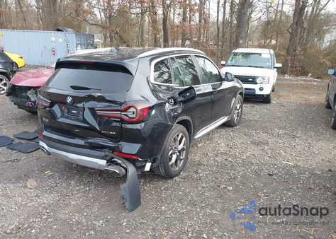 2022 BMW X3 xDrive30I from USA, damaged, VIN 5UX53DP03N9K52496